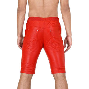 Service OEM Nouveau style Shorts en cuir PU pour hommes avec une bonne qualité Prix de gros Nouveau design Shorts en cuir - Product Image 2