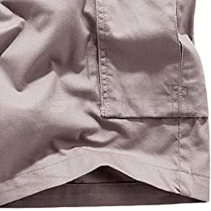 Pantalones Cortos Cargo de Verano para Hombre, 100% Algodón, Ecológicos, Casuales, con Múltiples Bolsillos y Cierre de Cordón - Product Image 5