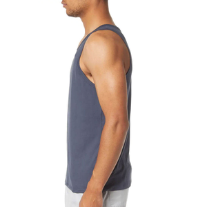 Débardeur en coton respirant et écologique pour homme, couleur unie, séchage rapide, OEM, décontracté, performance, anti-humidité, fitness - Product Image 5