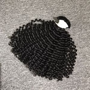 มัดผมมนุษย์ม้วนผมธรรมชาติม้วนผมสไตล์โรแมนติกแบบลอนสำหรับฤดูใบไม้ผลิเกรดสุดโรแมนติก - Product Image 1