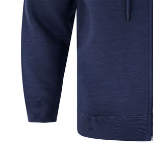 Nueva llegada moda mujer sudaderas con capucha bolsillo texturizado cordón pulóver Europa EE. UU. personalizado impreso invierno OEM - Product Image 3