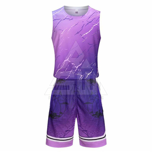 Meilleure vente : Tenues de basketball respirantes grandes tailles 2025 – Vêtements d'entraînement légers et à séchage rapide 100 % polyester - Product Image 2
