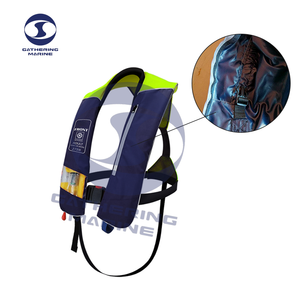 سترة نجاة سولاس 150 نيوتن، سترة نجاة قابلة للنفخ، سترة نجاة بحرية من النوع الأول للرجال - Product Image 3