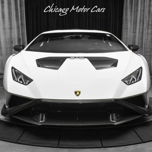 รถยนต์ Lamborghini Huracan STO Coupe ปี 2021 สภาพใช้งานมาแล้ว ไฟหน้าซ้ายแบบ Panoramic เบาะหนัง ล้อแม็ก R17 ขับเคลื่อนล้อหน้า มีจำหน่าย - Product Image 1