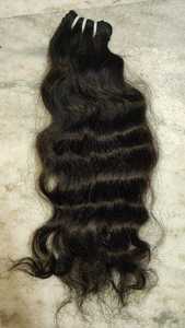 Fournisseurs de paquets de cheveux indiens, tissage de paquets de cheveux vierges alignés sur les cuticules, extension de cheveux humains naturels bruts à double tirage au meilleur prix - Product Image 3