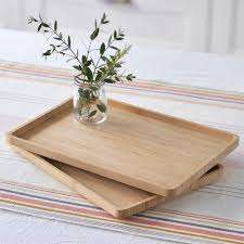 Bamboo Tray for Serving - Eco-Friendly, Natural Bamboo From Vietnam, Safe and Durable, Wholesale Price, Hot Sale 2024 - Product Image 2