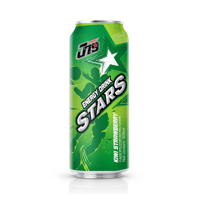 Wholesale Supplier 500ml Stars Energy Drink Kiwi Strawberry Free Sample Made Vietnam Factory (OEM ODM) Nam Viet F&B 24-Month