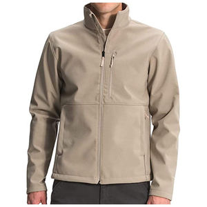 Veste Softshell pour hommes Design élégant Tissu extensible Résistant aux intempéries Coupe-vent Respirant OEM Vestes Soft Shell pour hommes - Product Image 3