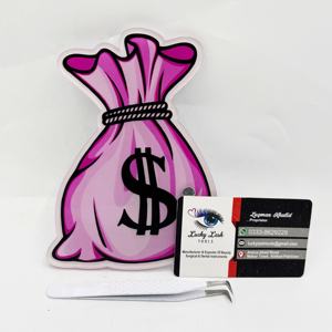 Iridescent New Acrylic <b>Magnetic</b> Lash <b>Tile</b> Bag Shape Eyelash Extension Pallet Lash Private Logo Lucky Lash Tools Modern Lash <b>Tile</b> - Product Image 4