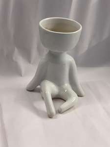 Maceta de Porcelana Art Deco Ecológica para Plantas Suculentas y Flores de Interior, Venta al por Mayor - Product Image 4