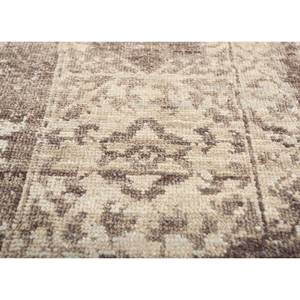 พรมขนสัตว์ถักมือลายเมดัลเลียนสีเบจ-น้ำตาลทรงสี่เหลี่ยมผืนผ้าสำหรับบ้าน รถยนต์ รุ่น Skwl-498 พรมห้องนั่งเล่น พรมทางเดิน - Product Image 3