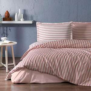 Özdilek Trioline Cinnamon Duvet Cover Set Double Ranforce-Premium Quality <b>Bedding</b> - Product Image 1