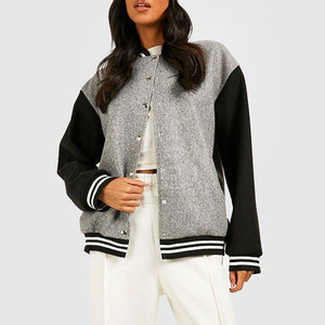 100% coton laine fait femmes Letterman veste meilleur prix femmes Letterman veste nouveauté hiver veste - Product Image 4