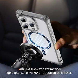 เคสกันกระแทกมุม Samsung Galaxy S25 2025 Samsung Galaxy S24 2024 พร้อมวงแหวนแม่เหล็ก สีฟ้า - Product Image 2