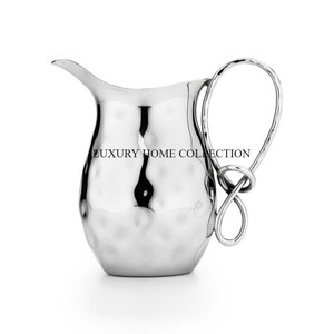 Pichet à eau fantaisie en aluminium fabriqué à la main avec des embellissements de qualité supérieure et un design sophistiqué parfait pour servir des boissons élégantes - Product Image 4