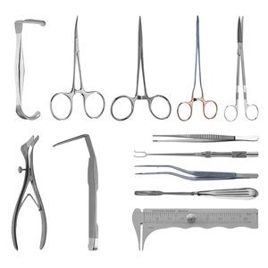 Juego de instrumentos quirúrgicos de lujo para profesionales médicos Herramientas esenciales Kit de instrumentos quirúrgicos Premium para profesionales - Product Image 1