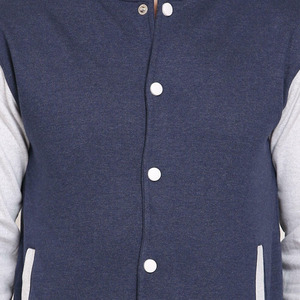 Venta caliente de encargo del estilo fresco de los hombres de lana de invierno Varsity Chaquetas Béisbol Bomber Cuero Varsity Chaquetas Bordado Decoración - Product Image 5