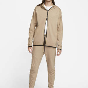 Vente chaude vierge unisexe décontracté veste à capuche zippée poids lourd visage bouffant impression personnalisé fermeture éclair complète à capuche - Product Image 4