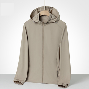 Veste d'extérieur pour homme en spandex, protection solaire UPF 50+, séchage rapide, impression sérigraphique, vêtements de pêche, vente en gros personnalisée, manches longues - Product Image 3