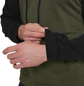 Sudadera para Hombre con Estampado Patriótico de la Bandera de EE. UU., Sudadera con Capucha de Poliéster para Hombre, con Bolsillo, Manga Larga Raglán - Product Image 2