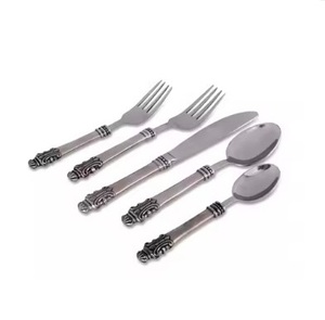 Ensemble de couverts design antique ensemble de couverts alimentaires pour la maison ensemble de couverts en acier inoxydable de qualité durable meilleure vente - Product Image 1