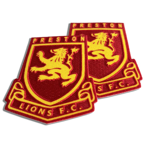 Tùy Chỉnh Truyền Nhiệt Đàn Phù Hiệu Bóng Đá Đổ Xô Vá 3D Logo Thảm Vinyl Đổ Xô Truyền Nhiệt Các Bản Vá Lỗi - Product Image 6