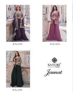 ชุดซาลวาร์ผ้าไหมแบบพรีเมี่ยมของแท้ชุดถักใหม่ล่าสุดดีไซน์เนอร์ทันสมัย - Product Image 6