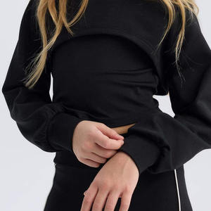 เสื้อสเวตเตอร์คอลูกเรือผ้าฝ้ายนุ่ม/ผ้าโพลีเอสเตอร์ระบายอากาศได้ดีเลือกขนาดและสีได้ตามต้องการ - Product Image 3