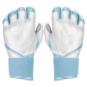 Guantes de Bateo de Béisbol de Cuero Duraderos y Flexibles con Cierre de Velcro en la Palma, Diseño Cómodo para Adultos, Aptos para Rutinas Diarias - Product Image 1