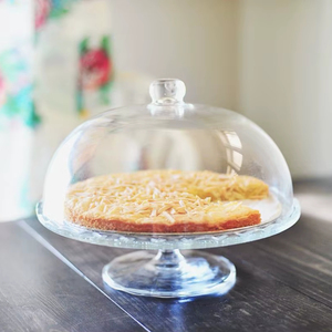 Custom Style <b>Glass</b> Cake Stand With <b>Dome</b> Perfect For Unique Dessert <b>Displays</b> And Personal Baking Brands - Product Image 1