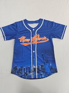 Vente en gros Maillot de baseball par sublimation Chemise d'équipe personnalisée élégante et durable Vêtements de sport respirants pour jeunes hommes femmes - Product Image 5