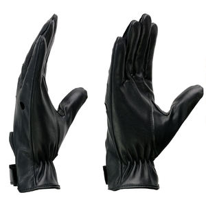 Gants longs en cuir de style nouveau pour hommes Gants au design uni Gants en cuir véritable personnalisés OEM à vendre - Product Image 4
