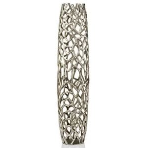 Florero de hierro hecho a mano más vendido, maceta decorativa niquelada para el hogar costera personalizada con agujeros - Product Image 4