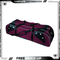 Tas Duffel Olahraga Kanvas Anti Air Unisex Custom Made, Sublimasi, untuk Basket, Lacrosse, Fitness, Gym, Ukuran Besar, Muat Sepatu