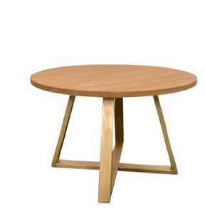 Table ronde, table de café, table solide, meubles de salon - Product Image 3