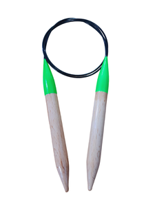 Artisanat de qualité supérieure du fabricant personnalisé Design ergonomique Câble en bois fait à la main Aiguille à tricoter circulaire à la mode en vrac - Product Image 5