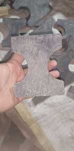 Cuchillo de cuerno de búfalo mango negro - Product Image 3