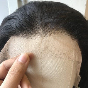LINU AS52 Virgin <b>Long</b> Body Wave Vietnamese Human Hair Lace Front <b>Wig</b> U Part 250% Density HD Transparent for Lace Base - Product Image 4