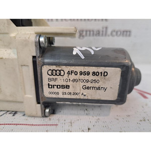 MOTEUR REGULATEUR DE LÈVE-VITRE AVANT GAUCHE AUDI A6 Avant Série C6 (4F5) 4F0959801D (04>12) - Product Image 5