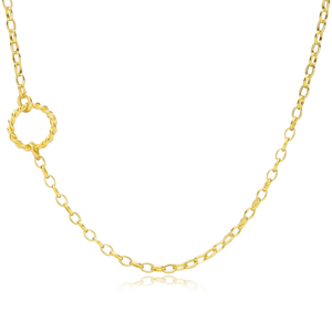 Collar de cadena hueca delicada, venta al por mayor, joyería de plata de ley 925 hecha a mano - Product Image 3