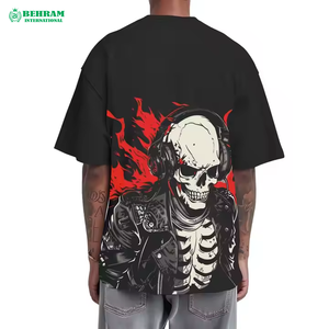 T-shirts vintage de haute qualité, écologiques, respirants, coupe ample, polyester/coton, grandes tailles, tendance, imprimés DTG - Product Image 4