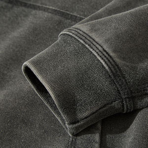 Oem ropa deportiva pulóver Streetwear ácido lavado algodón sudaderas con capucha personalizado Vintage desgastado sudaderas con capucha hombres - Product Image 4