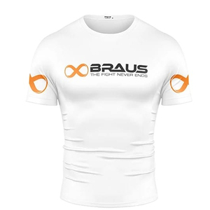 OEM ODM-Spandex imprimé par sublimation pour hommes et enfants-Chemise de compression BJJ-Gilet de plongée Gym Surf-MMA Rash Guard court - Product Image 1