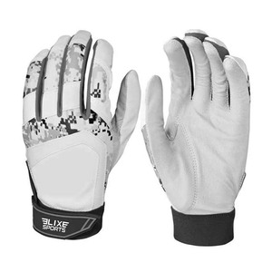 Guantes de Béisbol de Cuero con Diseño Personalizado ELIXE SPORTS para Adultos, Cierre de Gancho y Bucle para Mano Derecha e Izquierda, Antideslizantes para Entrenamiento - Product Image 1