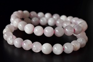 Hot Bulk Selling Kunzite 8mm Round <b>Beaded</b> <b>Bracelet</b> Natural Healing Stones for Meditation Jewelry - Product Image 2