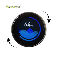 Solución de Control Inteligente HMI para Instrumentos Médicos Wisecoco, Pantalla Redonda de 1.28 Pulgadas con Botón Giratorio UART TTL