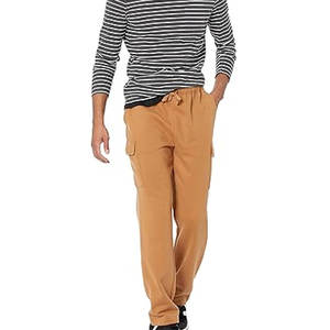 OEM personalizado de algodón ligero de los hombres Cargo Jogger pantalones tácticos Casual cintura media recta de alta calidad para la venta al por mayor - Product Image 3