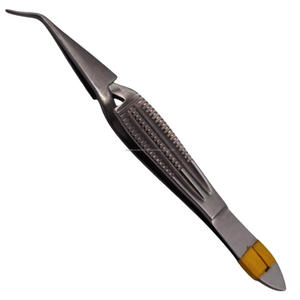 Pinzas para clavículas esclerales, instrumento quirúrgico oftálmico de acero inoxidable, herramienta para cirugía ocular, certificado CE, WORLD PRECISION SURGICAL ENT - Product Image 1