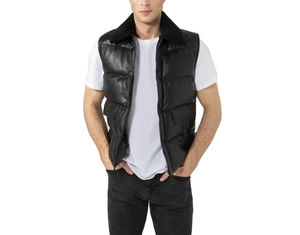 Nouveau design gilet matelassé léger sans manches personnalisé gilet bouffant décontracté hommes gilet en duvet pour hommes conception personnalisée et Logo OEM - Product Image 2