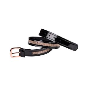 <b>Crystal</b> Leather Belt Horse Equestrian Belts - Product Image 6